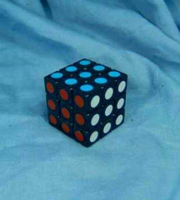 1111 Mini Cube with printed circles