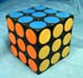 109 Round stickerd cube