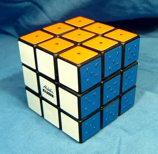 Rubik's 038 Modification Blindmans cube with holes.