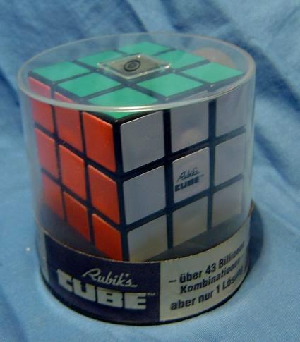 Rubik's 07 White - Yellow, White next to Orange next to Green Arxon 1980